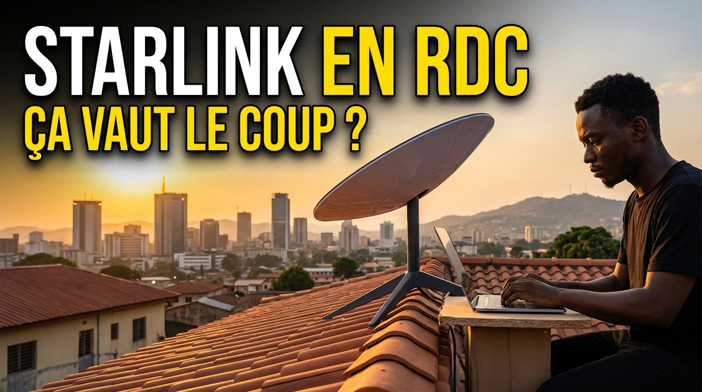 Starlink en RDC : Est-ce que ça vaut vraiment le coup pour le télétravail ?